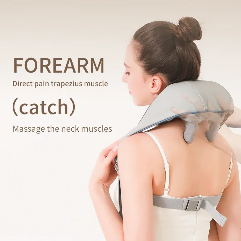 6-Head Multifunctional Body Massager - Neck, Shoulder, Trapezius Cervical Spine Massager (26W)