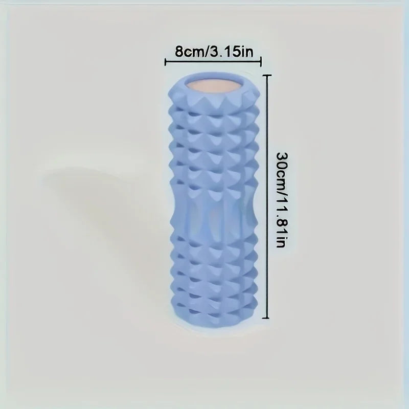 Exercise fitness hollow roller wolfsbane yoga pole massage stick EVA foam shaft muscle relaxation thin calves exercise roller