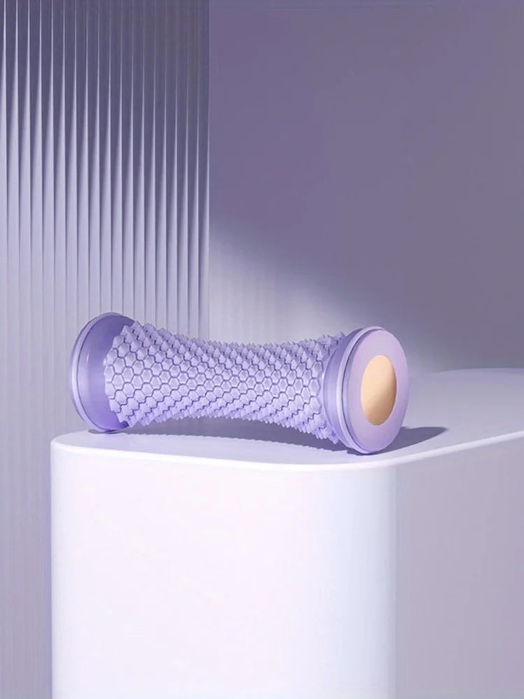 Foot Massager Massage Roller Yoga Massage Ball Plantar Fascia Roller Muscle Relaxation Care Plastic Manual Foot Massager