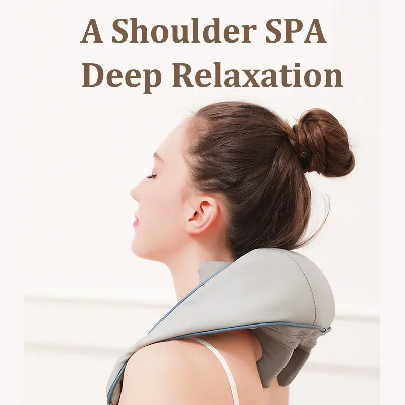 6-Head Multifunctional Body Massager - Neck, Shoulder, Trapezius Cervical Spine Massager (26W)