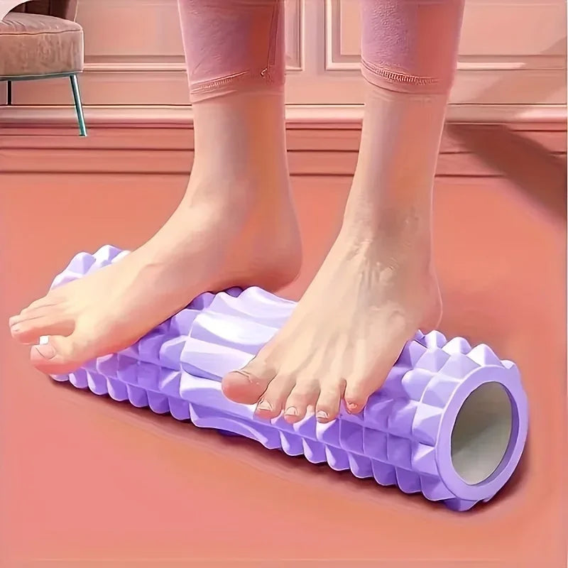 Exercise fitness hollow roller wolfsbane yoga pole massage stick EVA foam shaft muscle relaxation thin calves exercise roller