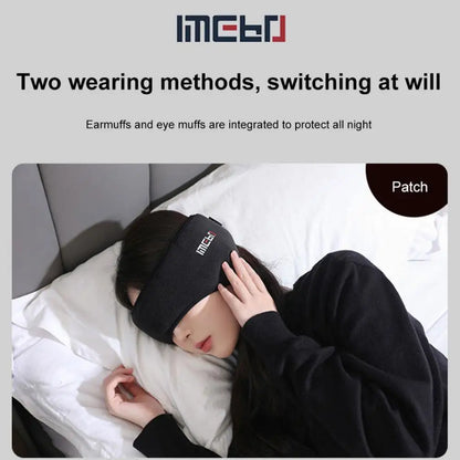 Earmuff Sleep Mask Plush Sleeping Mask Eyemuff Eye Cover For Warm Relax Plush Blindfold Eyes Bandage With Soundproof Earplugs