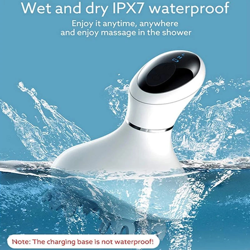 New Stress Relax Scalp Massager Rechargeable Prevent Hair Loss Kneading Vibrat Health Care Head Massager Promote Blood Circulat