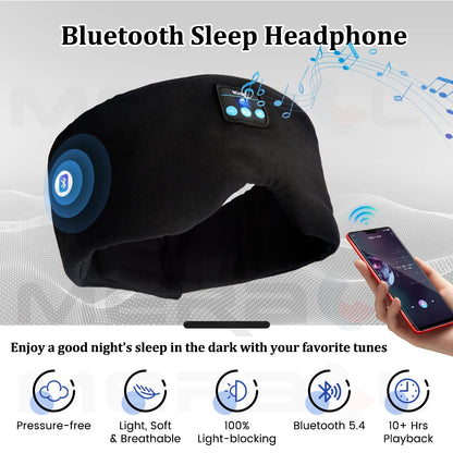 Mask for Sleep Headphones Bluetooth Travel 3D Eye Mask Music Play Sleeping Headphones Adjustable Music Eye Mask for Sleeping Aid