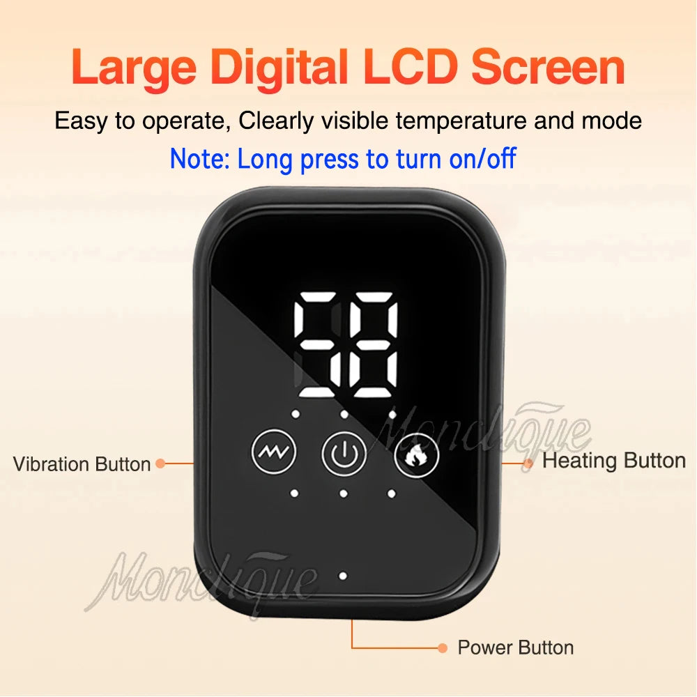 Electric Ankle Heat Massager Vibrator Foot Heating Wrist Band Guard Wrap Pad Sports Fitness Joint Care Heating Bracer Heath Care