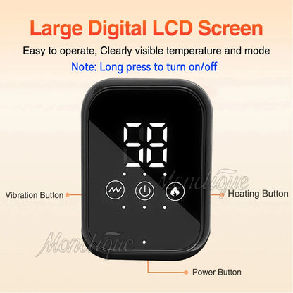 Electric Ankle Heat Massager Vibrator Foot Heating Wrist Band Guard Wrap Pad Sports Fitness Joint Care Heating Bracer Heath Care