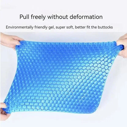 3D Honeycomb Car Seat Cushion Breathable Cool Gel Cooling Pad Universal Auto Honeycomb Butt Mat for Car Home Office Chair Pad