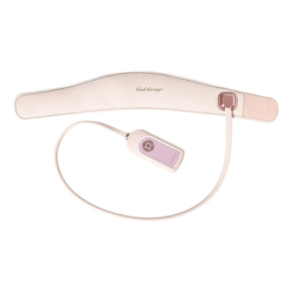 USB 6-zone airbag head massager with 3 levels of force and 5 modes of comfort massager