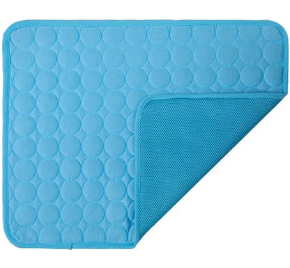 Cooling Dog Mat Summer Pad Mat For Dogs Cat Ice Silk Blanket Sofa Breathable Pet Dog Bed Summer Washable For Small Large Dog Cat